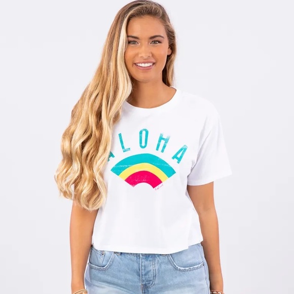 🌴🔆ROP CURL- ALOHA ALWAYS CROP TOP🔆🌴 - Picture 3 of 9